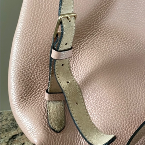 Coccinelle Logo-Plaque Calf Leather Backpack - Picture 7 of 7